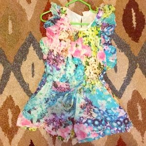 Tutu du mond watercolor jumpsuit